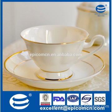 unique tea cup and saucer, hot new products porcelain coffee cup and saucer